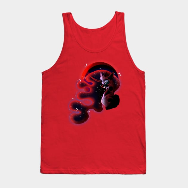 Nightmare Blood Moon Tank Top by Marie Oliver